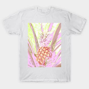 Tropical Pineapple Poster Art T-Shirt